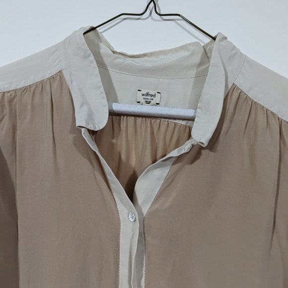 Aritzia Wilfred Long Sleeve Silk Tunic s: Large - Picture 8 of 10